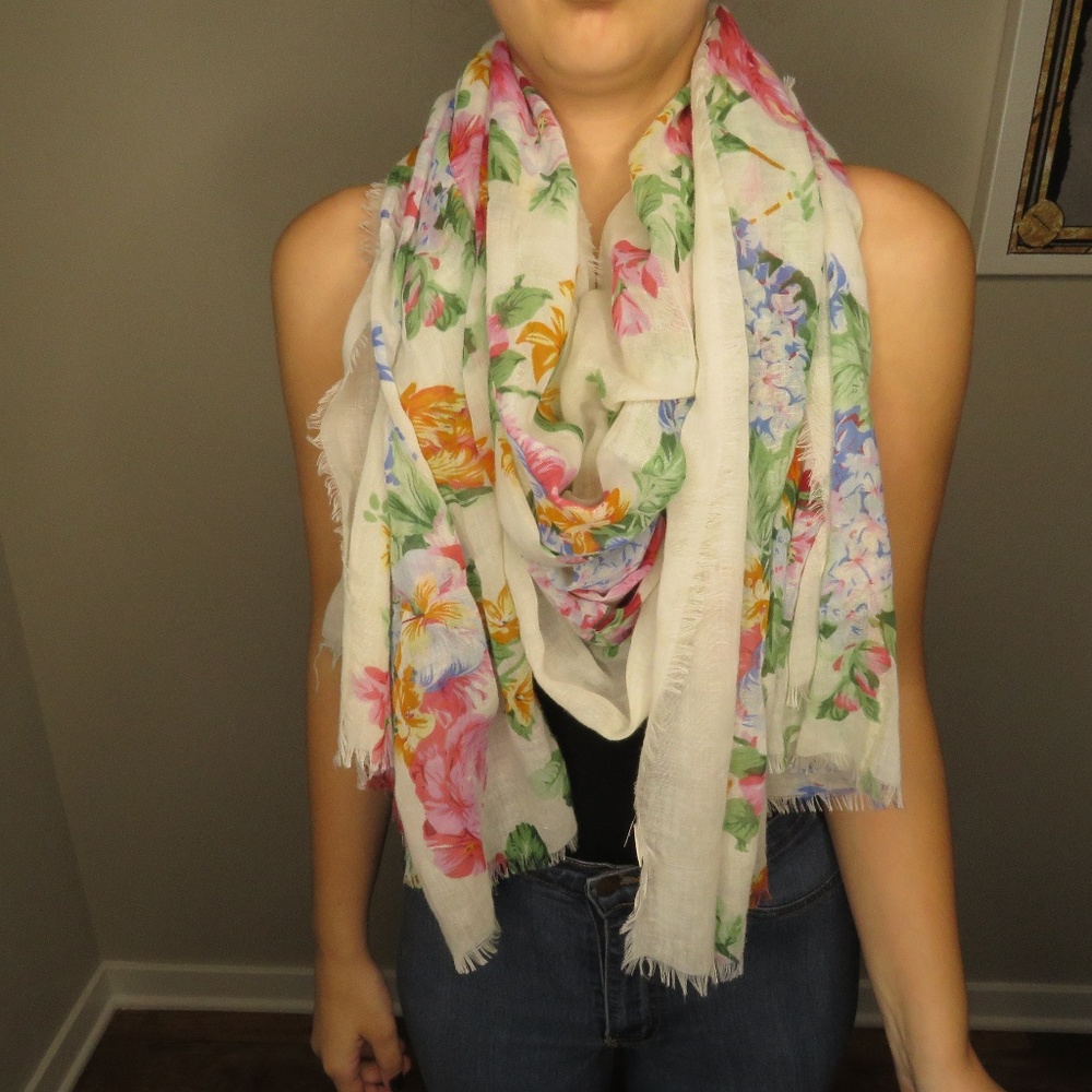 Floral Scarf